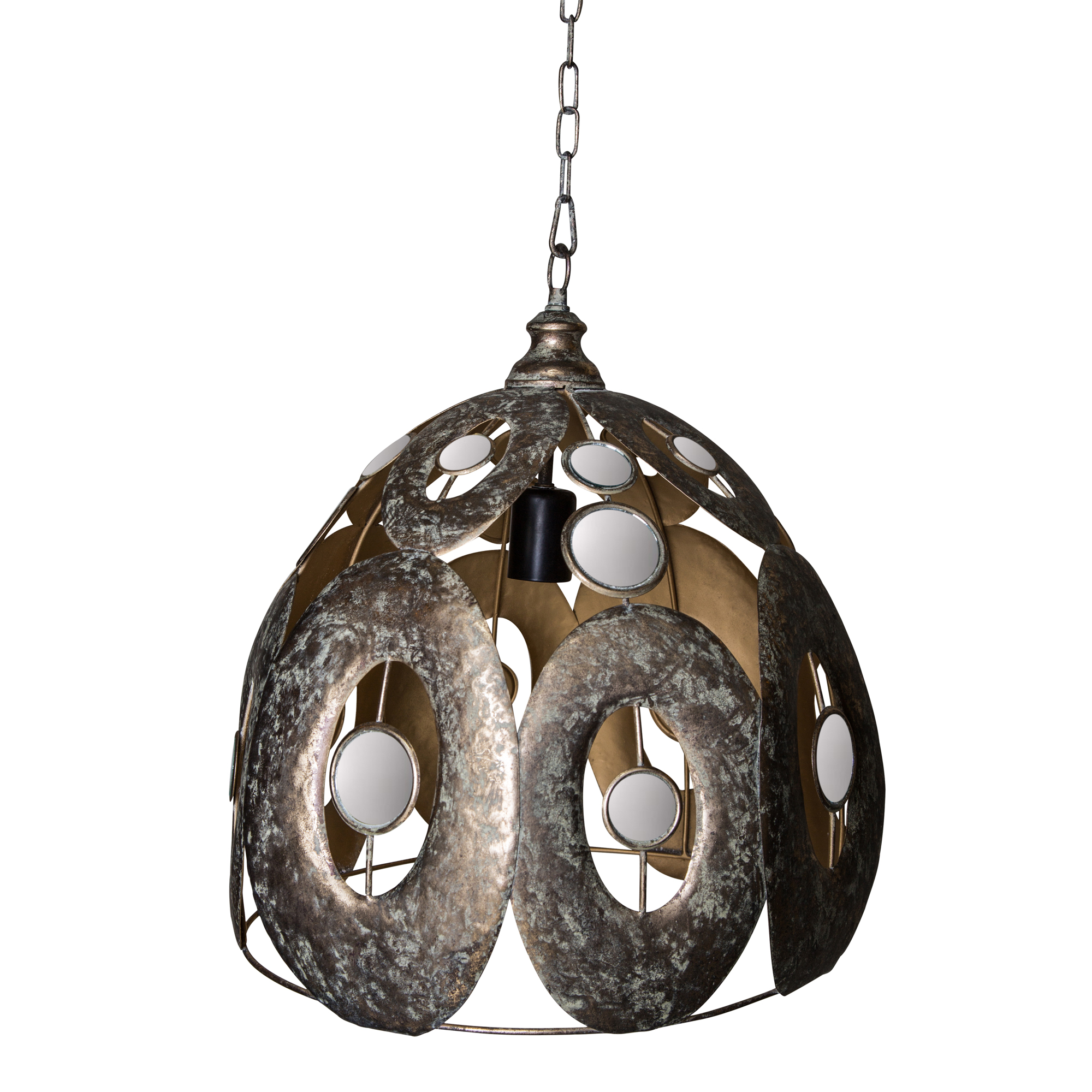 PTMD Carla Gold hanglamp cirkels PTMD Carla Gold hanglamp cirkels